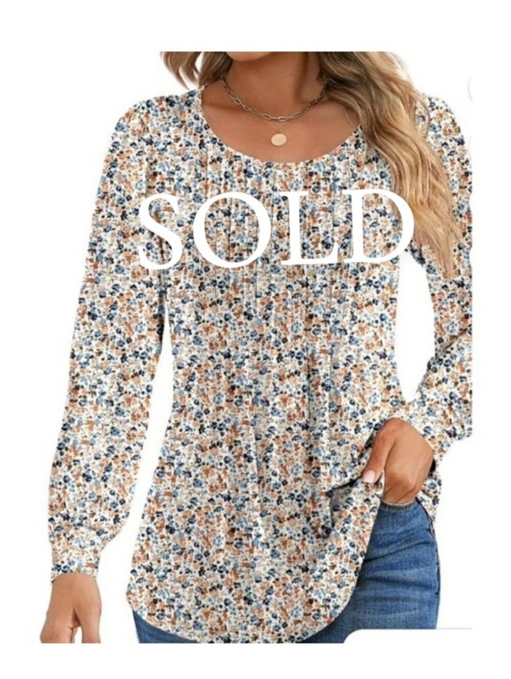 NWT Women's XL Floral Top Blouse Balloon Sleeve Colorful Floral Spring Cottage